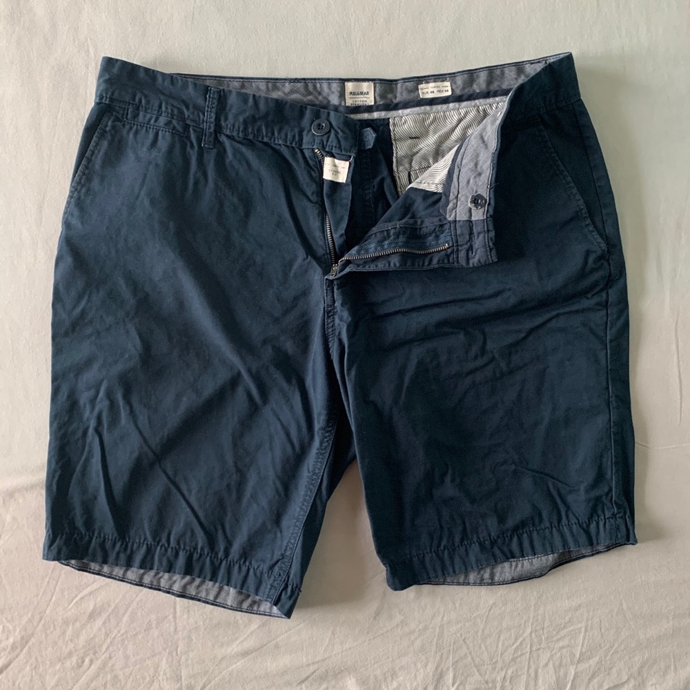 Pull&Bear shorts, Sz 36, dark blue